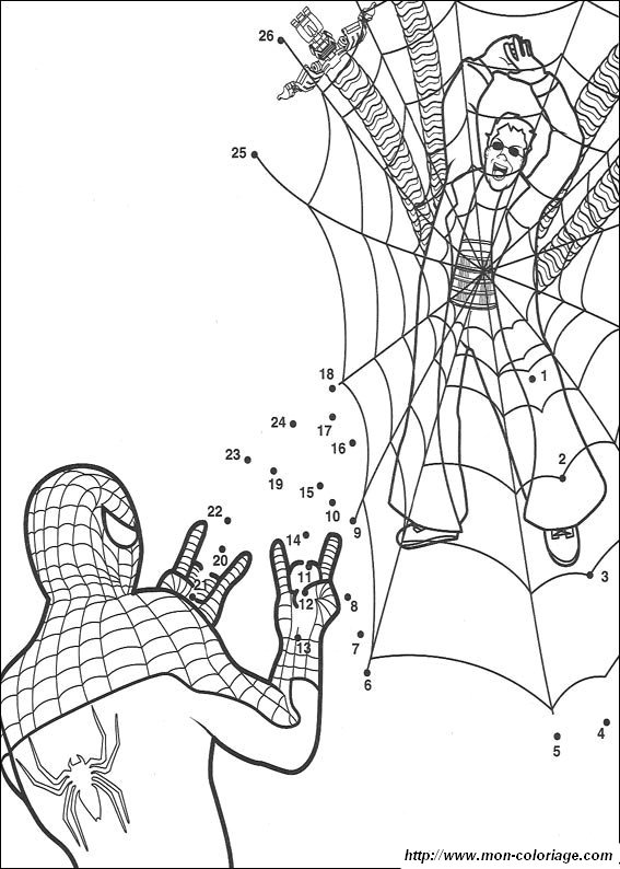 immagine spiderman numeri